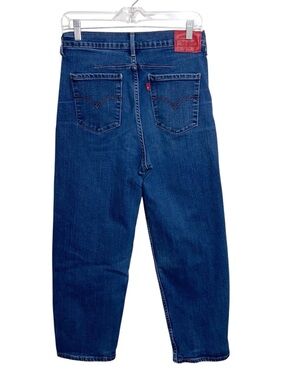 Levi’s Jeans Womens 28X26 Engineered Stretch Denim Red Patch Tag Crop Levi’s